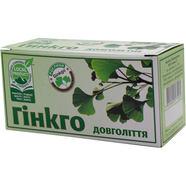 Фіточай “Гінкго Довголіття”